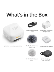 <span class=keywords><strong>Mini</strong></span> micrófono con cancelación activa de dos niveles de ruido, limitación automática para evitar el recorte de audio - Product Image 6