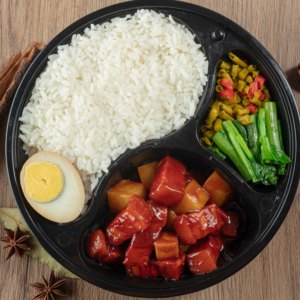 Cubos de cerdo estofado picante chino tradicional al por mayor comida lista para niños comida congelada en bolsa - Product Image 6