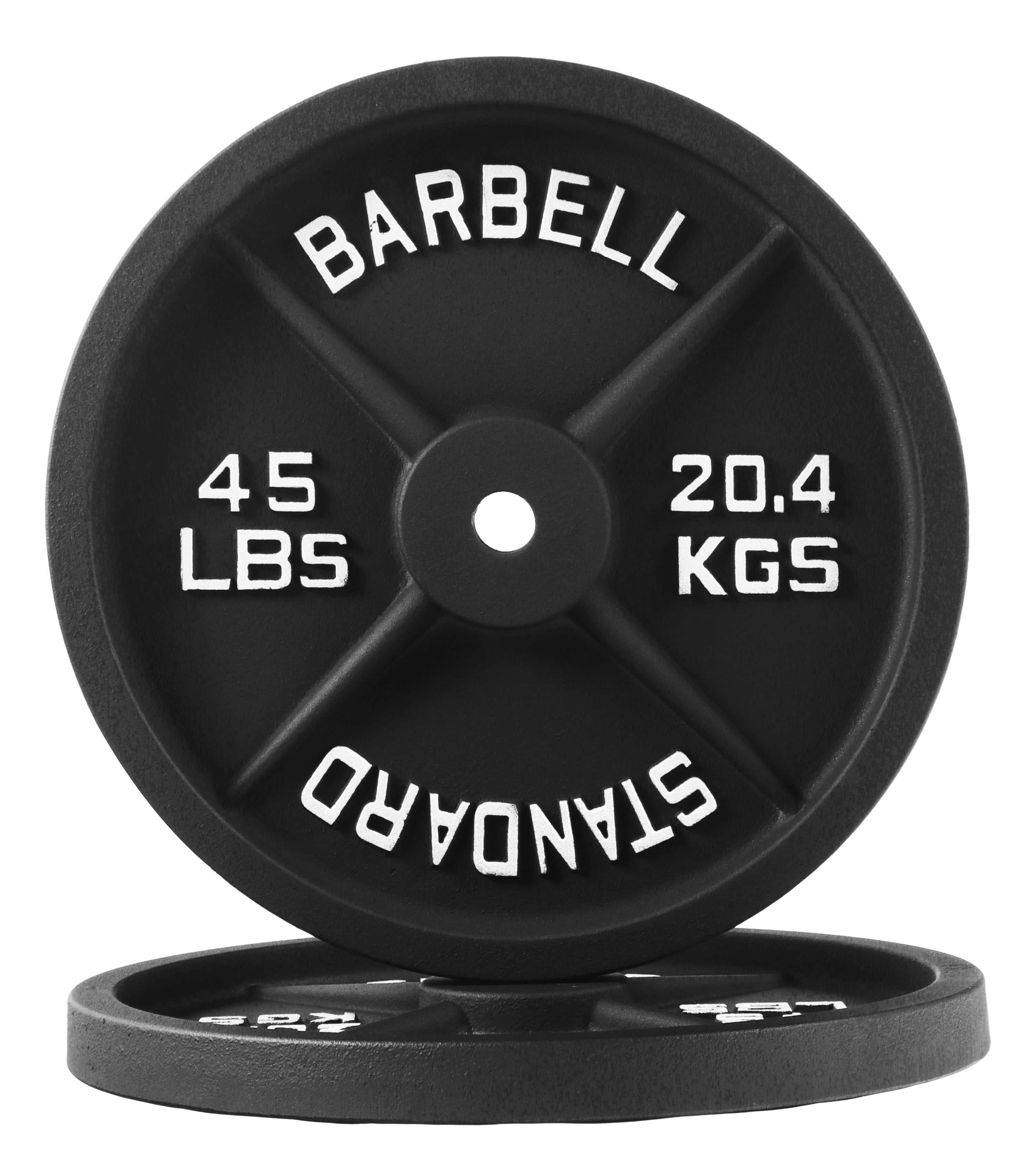 Cap Barbell 45 Pound Bar And Weights Standard Weight Lifting Bar