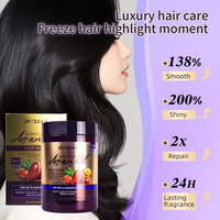 Vente en gros Produit de soin des cheveux de marque privée Shampooing et après-shampooing à l'huile d'argan Ensemble de soins capillaires