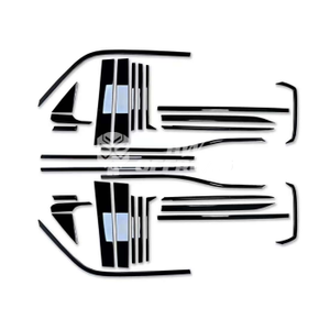 Trang trí cửa sổ sọc cho TOYOTA LAND CRUISER 250 <span class=keywords><strong>Prado</strong></span> lc250 2024 cửa sổ đúc cột cột Bìa <span class=keywords><strong>TRIM</strong></span> - Product Image 5