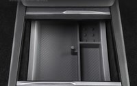 2023 Tesla Model 3 Mittelkonsolen-Aufbewahrungsbox Auto-Armlehnenfach Sortierbox und Taschentuchhalter aus Silikon-Kunststoff