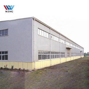 Weizhengheng grandes de espacio de estructura de acero de calibre ligero gable marco de acero industrial almacén dibujo - Product Image 6