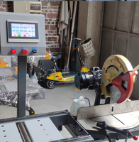 Cadre de positionnement numérique CNC avec commande de servomoteur, table de positionnement CNC haute précision pour profilés de fenêtres et de portes