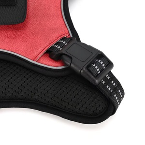 Reflective <b>Pet</b> Dog <b>Harness</b> With Storage Bag Adjustable No Pull Dog Vest MOLLE Patch Panel For Outdoor Walking Training - Product Image 4