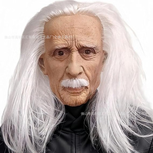 <span class=keywords><strong>Masque</strong></span> <span class=keywords><strong>réaliste</strong></span> en <span class=keywords><strong>latex</strong></span> pour le visage entier, visage de personne réelle <span class=keywords><strong>avec</strong></span> <span class=keywords><strong>cheveux</strong></span> naturels, accessoire de déguisement, accessoire de blague, couvre-chef. - Product Image 2