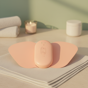 6 modos de control remoto inalámbrico Tens masajeador eléctrico aplicación corporal período dispositivo de alivio del dolor con función de calefacción - Product Image 1