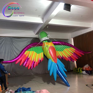 Giant Decoratie Flash Opblaasbare Papegaai Voor Vakantie Reclame - Product Image 6
