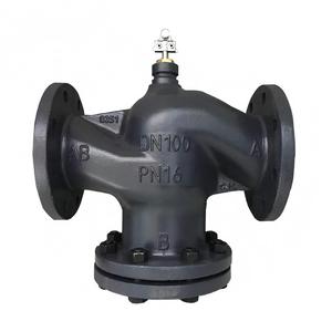 Vanne à soupape à 2 ports régulatrice Nanjing Mingmen MVF461.100 DN100 PN16/25 à brides Kvs120 avec joint en PTFE + fibre de carbone OEM - Product Image 1