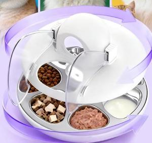 Comedero Inteligente <span class=keywords><strong>para</strong></span> Mascotas con Reconocimiento Facial <span class=keywords><strong>para</strong></span> Múltiples Gatos, Comida Húmeda y Seca, Control por Aplicación, RFID, Versión Mejorada - Product Image 6