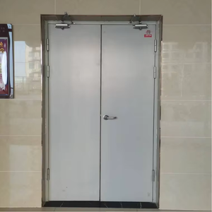 <span class=keywords><strong>Puerta</strong></span> Metálica Ignífuga <span class=keywords><strong>de</strong></span> Acero Galvanizado para Salida <span class=keywords><strong>de</strong></span> Emergencia, Puertas <span class=keywords><strong>de</strong></span> Escape Resistentes al Fuego para Hotel, Escuela, Hospital, Apartamento - Product Image 1