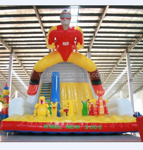 שקופיות מסחרי מסחרי קניון באיכות גבוהה מתנפחים פארק מקורה מתנפחים יכול להיות מותאם אישית - Product Image 3