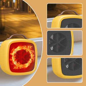 Riscaldatore Elettrico per Garage in Materiale ABS, Silenzioso, 220V, Portatile con Corda per il Trasporto, Ventilatore Elettrico - Product Image 6