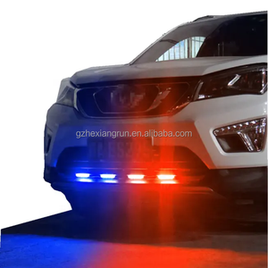 Barra de advertencia estroboscópica <span class=keywords><strong>LED</strong></span> de malla de rejilla <span class=keywords><strong>interior</strong></span>-Baliza intermitente de estilo policial <span class=keywords><strong>para</strong></span> automóviles y camiones - Product Image 5