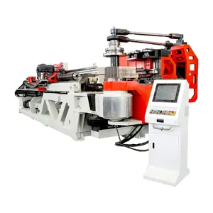 DW114CNC 3D otomatik alüminyum 3 4 5 inç egzoz hidrolik yuvarlak kare CNC Spiral Mandrel boru Bender bükme makinesi satış