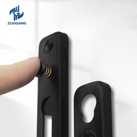 Cerradura de Seguridad Moderna y Duradera de Acero Inoxidable 304 Negro Mate/Satinado/Dorado para Hoteles, Elegante Accesorio para Ventanas