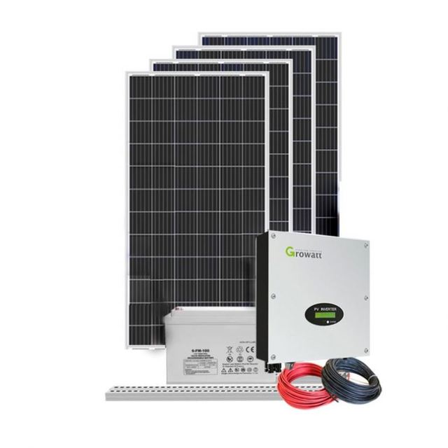 1000w 30kw 20kw 60kva 60kw 100kw Off Grid Solar Kit Hybrid Solar Power System for Home With Battery Backup