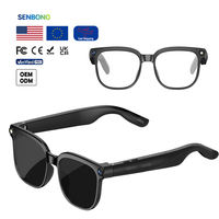 Lunettes Intelligentes IA avec Verres Solaires Polarisés à Intensité Variable, Traduction IA, Caméra 4K 8MP, Vidéo 1080P, Assistant Vocal ChatGPT, IP65