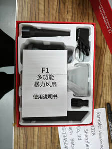 Souffleur d'air portatif rechargeable KC 13000 tr/min, mini turbo violent, ventilateur sans balais <span class=keywords><strong>pour</strong></span> voiture, clavier, camping, nettoyage <span class=keywords><strong>de</strong></span> la poussière - Product Image 6