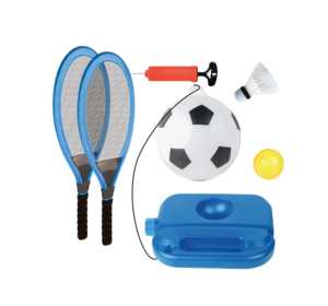 2024 New 3 Trong 1 Thời Trang An Toàn Vợt Tennis Bóng Đá Huấn Luyện Viên Ngoài Trời Thể Thao Đồ Chơi Bãi Biển Mùa Hè Đồ Chơi Cho Trẻ Em - Product Image 3