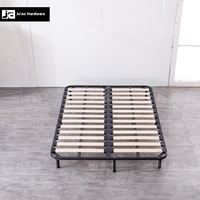 Run Rises JA-002 Cadre de lit pliant épaissi à conception moderne et structure renforcée, rangée élargie, garantie 1 an, vente en gros d'usine, mobilier