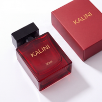 Flacon pulvérisateur en verre vide de 30 ml avec étiquette personnalisée, emballage de marque personnalisé, flacon de parfum de luxe avec boîte