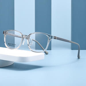 Lunettes de vue carrées élégantes pour hommes, monture optique en TR90, taille moyenne, verres en acrylique avec pont moyen - Product Image 3