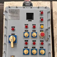Boîtier de jonction électrique antidéflagrant en aluminium moulé usiné avec précision, dispositif d'entrée de câble étanche Ex Db IIB T4 Gb