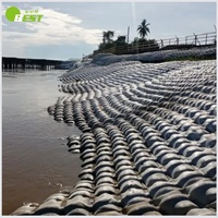 Sacs de matelas de coffrage de géotextile de jointoiement de béton pour la gestion de rivière et le renforcement de pente