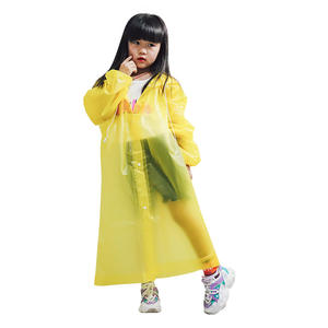 Ropa Impermeable <span class=keywords><strong>para</strong></span> Niños, Traje de <span class=keywords><strong>Lluvia</strong></span> Transparente de una Pieza <span class=keywords><strong>para</strong></span> Bebés, Cubierta Impermeable de Cuerpo Completo de EVA, Venta al por Mayor - Product Image 1