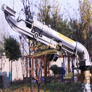 Arroseur à canon à grande portée Titans <span class=keywords><strong>Metal</strong></span> 360 degrés à entraînement par engrenages 60M pour l'irrigation agricole - Product Image 5