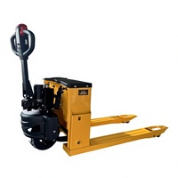 Chariot élévateur électrique à moteur intégré, batterie plomb-acide, transmission intégrale, pneus pleins, dimensions des fourches 1220x125x50, électrique latéral