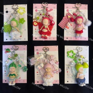 Porte-clés 100% original Sonny Angel série Fruit, accessoires de sac DIY avec design personnalisé, breloque de téléphone, breloque de sac, vente en gros - Product Image 3