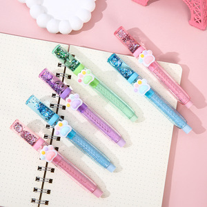 Gomma per Cancellare Soododo in Materiale TPR, Penna Cancellatrice Push-Pull per Disegno e Schizzi, Gomma per Matite Scolastiche per Esami e Disegno - Product Image 3