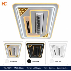 Bladeless <b>Ceiling</b> Fan with APP <b>Control</b> - Smart WiFi <b>Ceiling</b> Fan <b>Light</b> with <b>Remote</b> for Bedroom - Product Image 3
