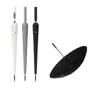 WSY495 24K Sombrilla de Golf Recta Personalizada con Logotipo, de Poliéster, Precio Económico, Elegante, Promocional, de Lujo - Product Image 1