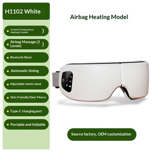 Masajeador de Ojos Inteligente Transfronterizo con Compresión Caliente, Presión de Aire y Vibración, Hidratante, Recargable, Ligero (0.5kg) para la Salud Ocular - Product Image 1