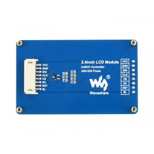 Modulo display LCD generale Waveshare da 2,4 pollici, colori RGB 65K, risoluzione 240x320, interfaccia SPI - Product Image 4
