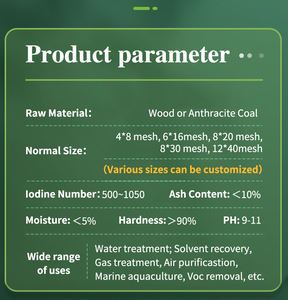 99.9% 하이 퀄리티 1000 요오드 값 석탄 기반 입상 활성탄 블랙 파우더 석탄 타르 염소 화학 보조제 - Product Image 4
