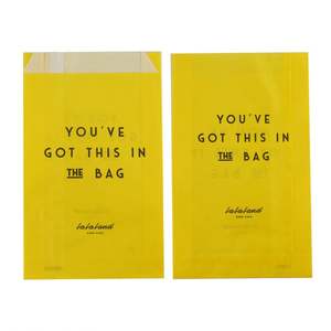 Sacs en papier glassine personnalisés avec logo imprimé, résistants à la graisse, de qualité alimentaire, pour lait et sushis, impression flexo, écologiques et recyclables - Product Image 4