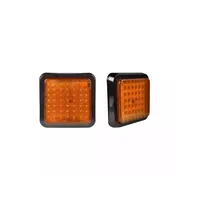Feux arrière de remorque Led rectangulaires de haute qualité Signal de stationnement Carré Led Feu de position latéral de remorque