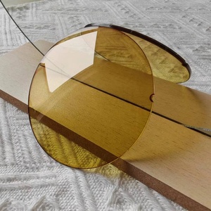 CR 39 UV400 occhiali <span class=keywords><strong>da</strong></span> sole gialli con <span class=keywords><strong>lenti</strong></span> <span class=keywords><strong>da</strong></span> <span class=keywords><strong>vista</strong></span> colorate blu HC funzione di protezione UV effetto visione visione singola - Product Image 1