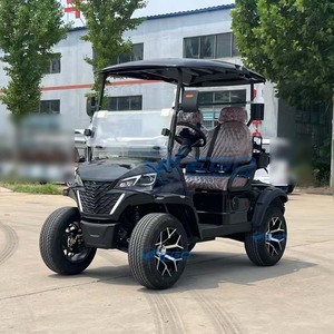 Carrito de Golf Eléctrico Todoterreno Resistente, Apto para Montañas y Planicies, Vehículo Eléctrico de Transporte Especializado - Product Image 3