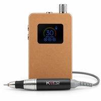 Machine à ongles portable 30000 tr/min, lime à ongles électrique avec écran LCD, polisseuse à ongles pour manucure et pédicure