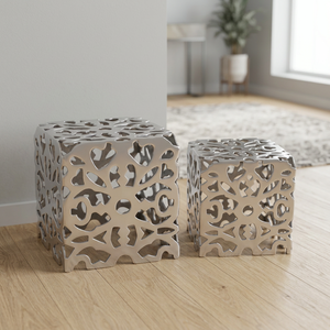 Aluminum <b>Stool</b> Set of <b>2</b> pcs - Product Image 2