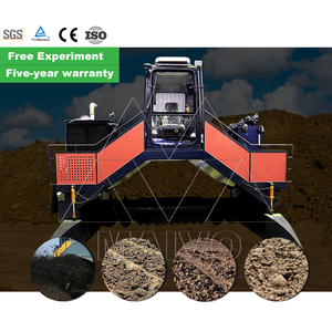 Tipo de oruga Fertilizante Compost Turner Crawler Walking Estiércol Compost Turner Máquina Equipo para la venta - Product Image 3