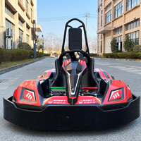 X-KART Go Kart Comercial de Alta Seguridad para Niños, Karting de Alquiler, Kart de Entretenimiento para Niños, Parque de Atracciones Temático