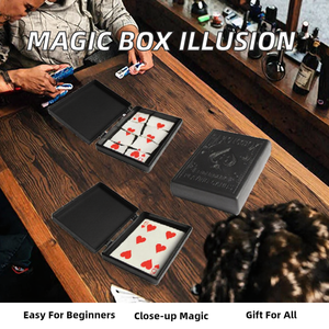 <span class=keywords><strong>Scatola</strong></span> Magica Professionale per <span class=keywords><strong>Trucchi</strong></span> <span class=keywords><strong>di</strong></span> Poker, Illusione Ottica in Plastica, Accessorio per Magia - Product Image 2