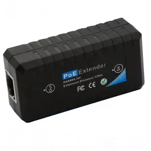 1-Port 10/100M PoE Extender IEEE802.3af for Ethernet Security Systems IP Camera