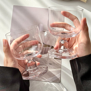Verre à boire haut de gamme vintage <span class=keywords><strong>français</strong></span> pour jus, eau, desserts, cocktails – Idéal pour la maison, les cafés, les restaurants, les fêtes, les cadeaux et l'usage quotidien - Product Image 6